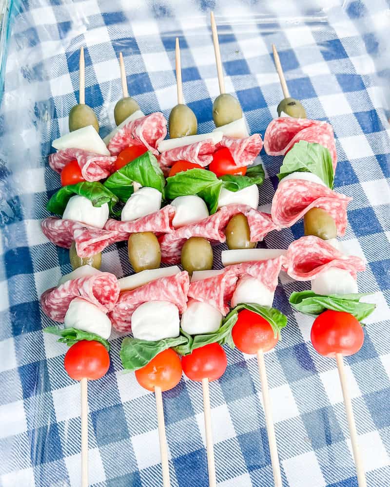 Antipasto skewers