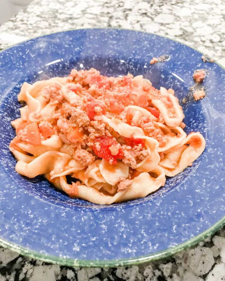 Pasta Bolognese