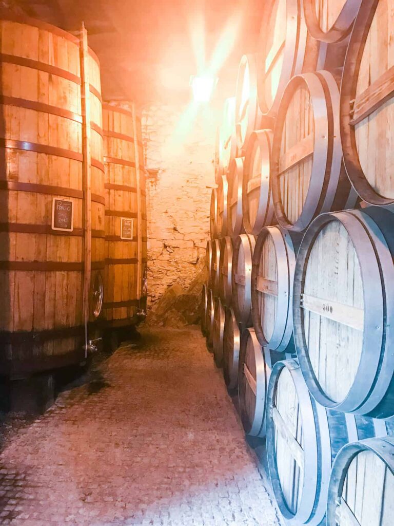 Quinta do Tedo wine cellar