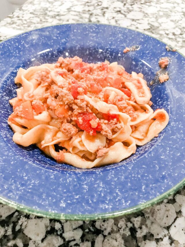 Pasta Bolognese