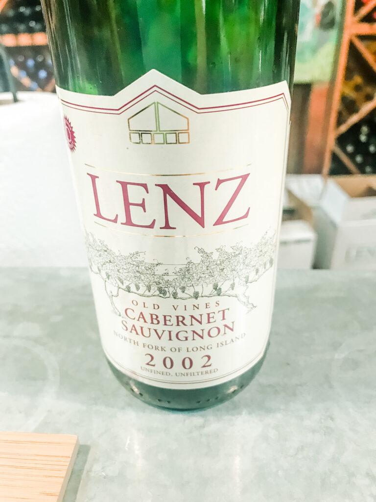 Lenz Winery 2002 Old Vines Cabernet Sauvignon