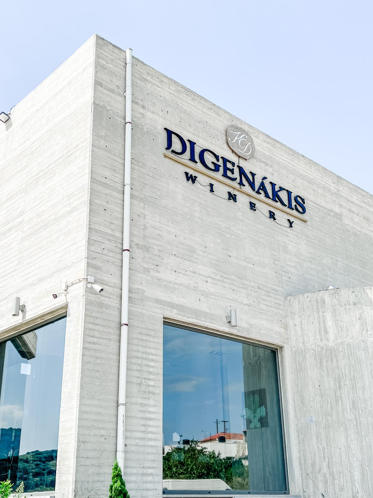 Digenakis Winery building