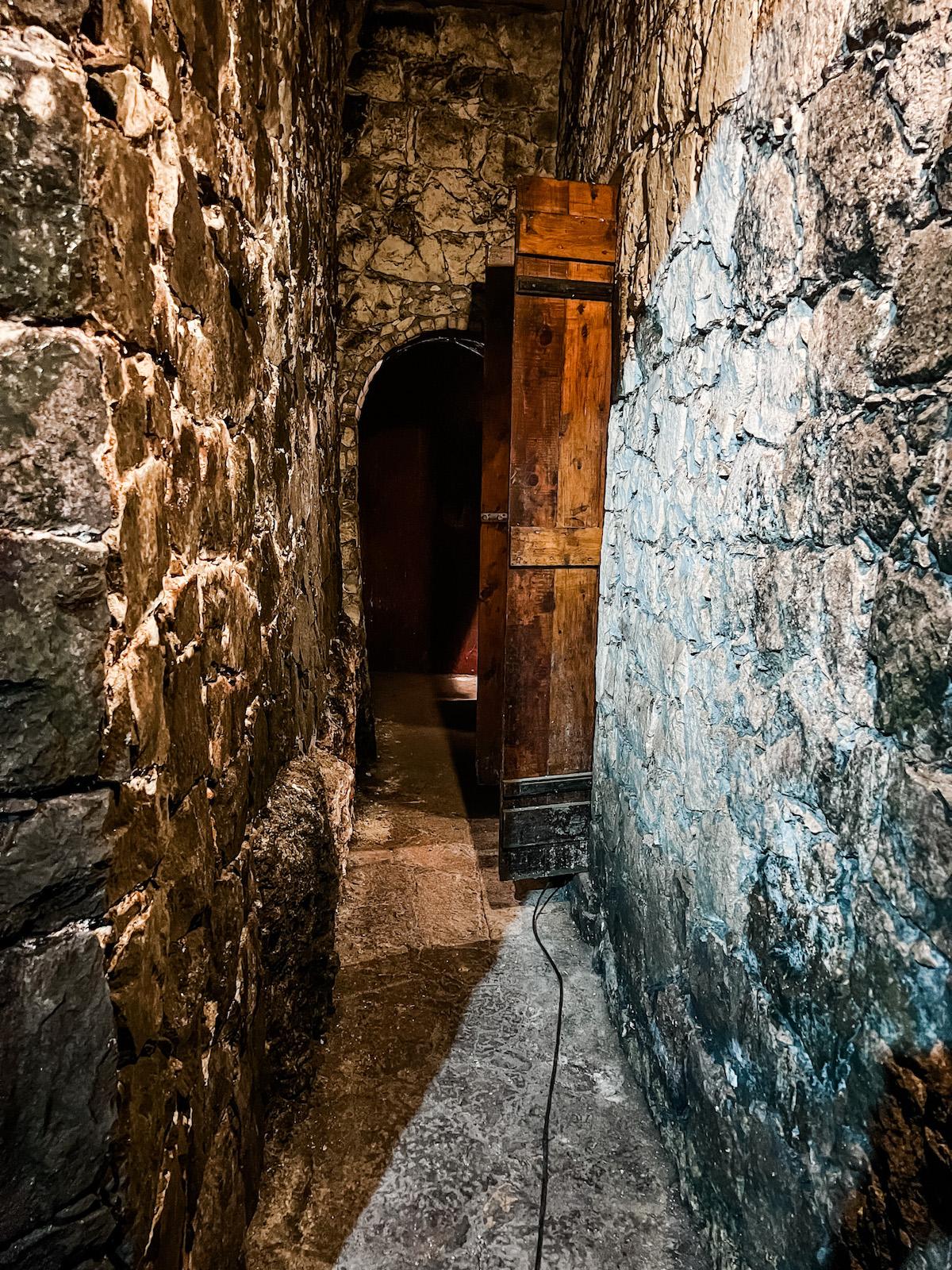 Dourakis Winery cellar