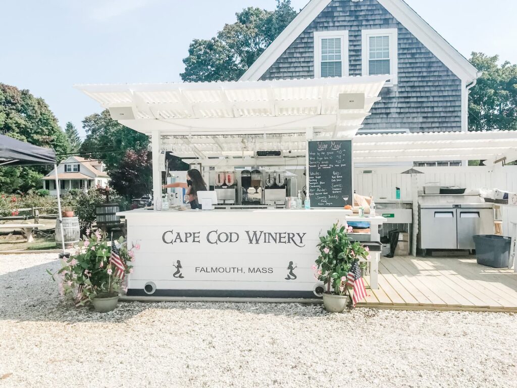 Cape Code Winery wine bar
