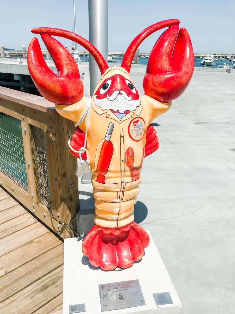 Plymouth, MA lobster statue