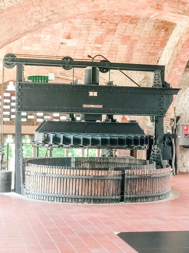 Codorniu wine press