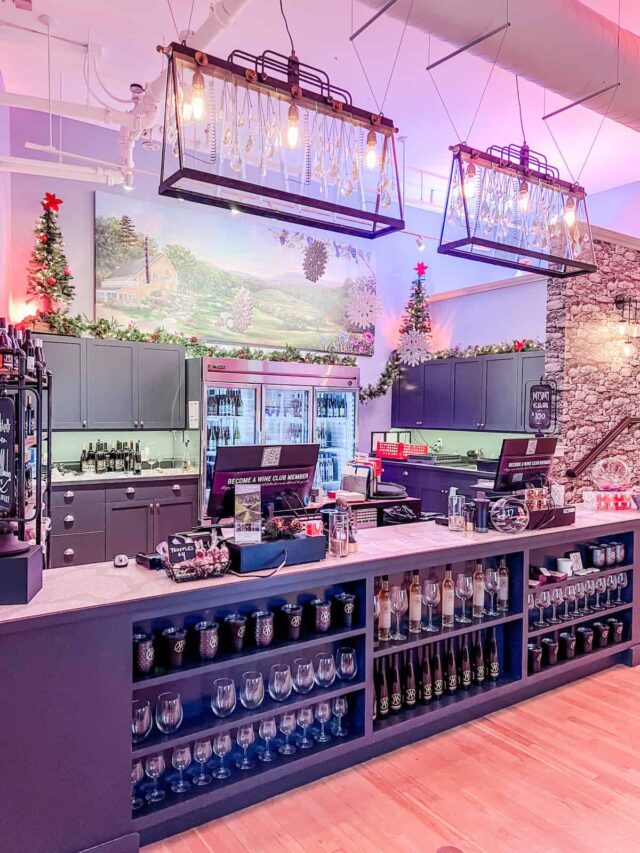 Cellardoor Winery wine tasting bar