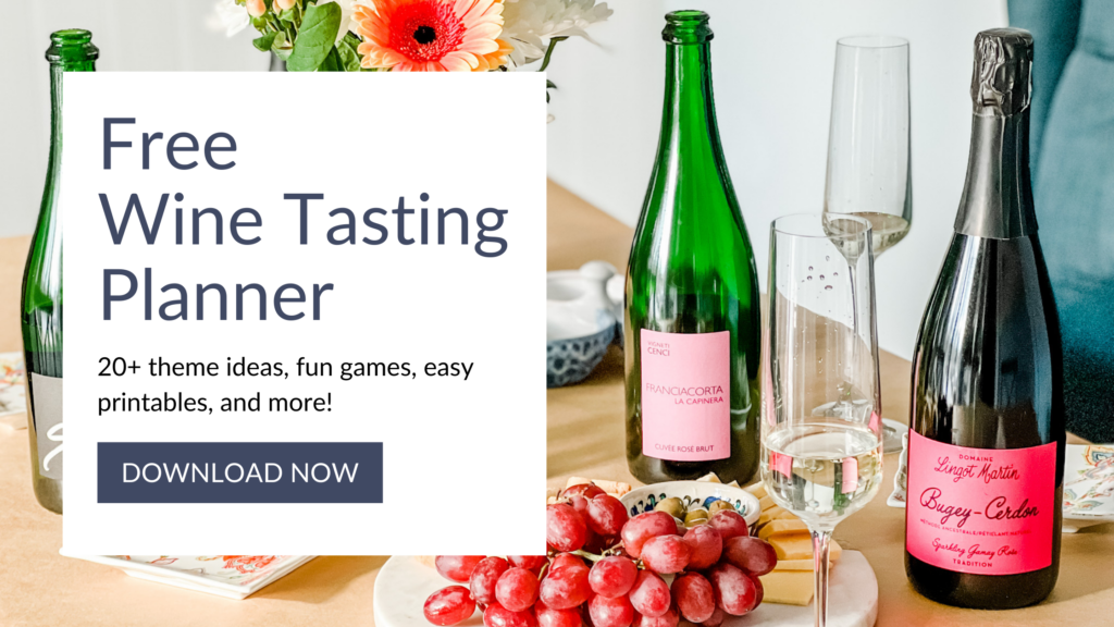 Free wine tasting planner download