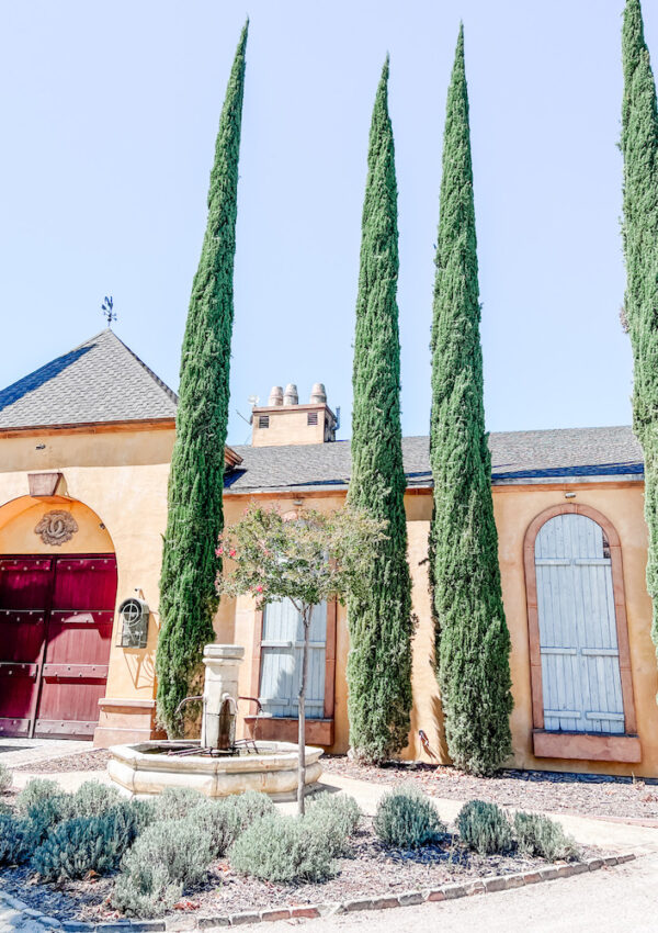 Demetria Estate Los Olivos winery entrance